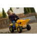 Bērnu pedāļu traktors rollyKid Dumper CAT  (2,5-5 gadiem) 024179 Vācija